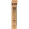 Ekena Millwork Balboa Block Smooth Bracket w/ Offset Brace, Western Red Cedar, 5 1/2"W x 18"D x 30"H BKT0604X18X30BOA05SWR - alternate 4